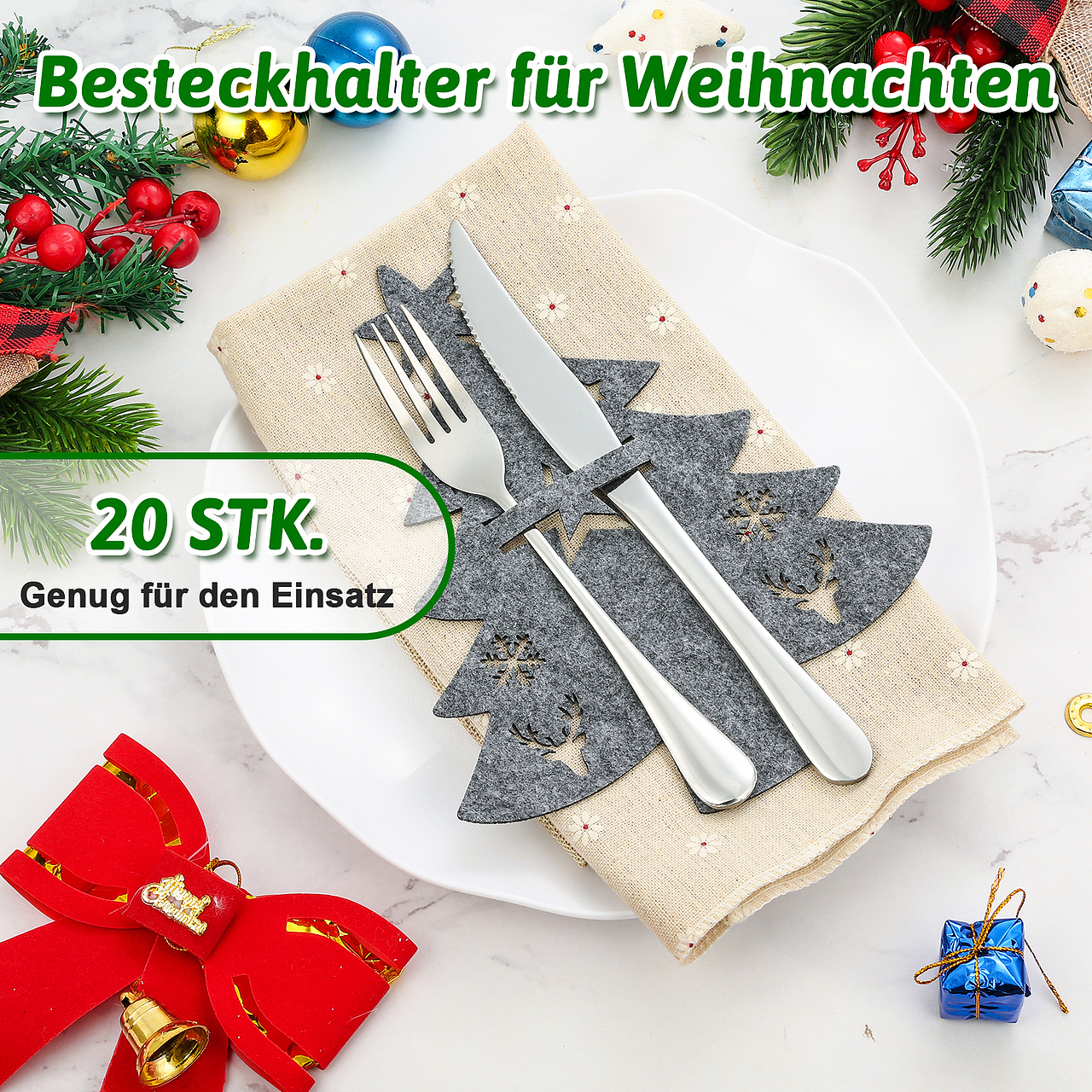 圣诞节餐具垫亚马逊（图ZMzc5NDUyODcy） - 其他平面 - 站酷设计师啵啵菠萝冰原创素材 - 站酷ZCOOL