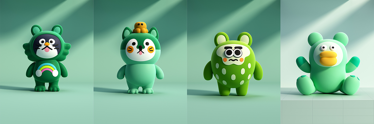 2024IP创意合集（3D艺术作品）