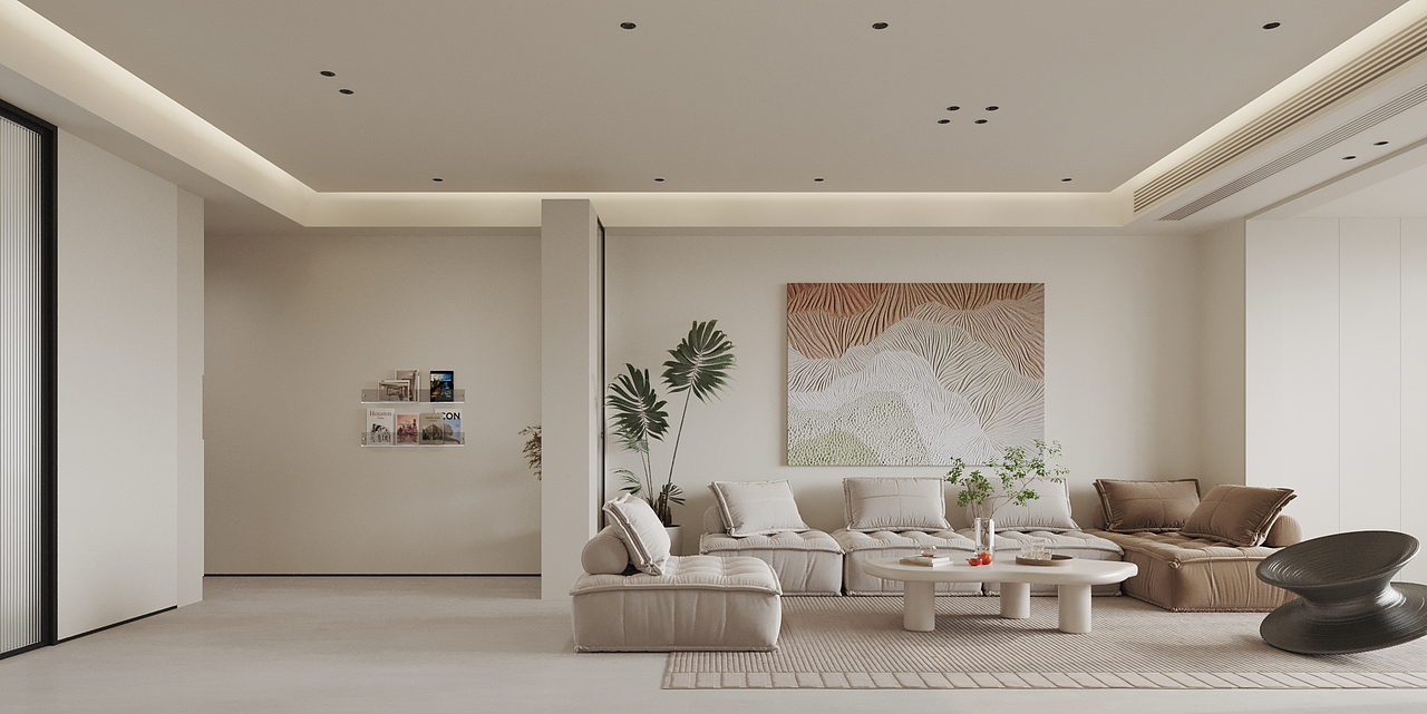 奶油原木风丨温馨至极（图ZMzc5NDU1NTU2） - 家装设计 - 站酷设计师这个世界很荒谬原创素材 - 站酷ZCOOL