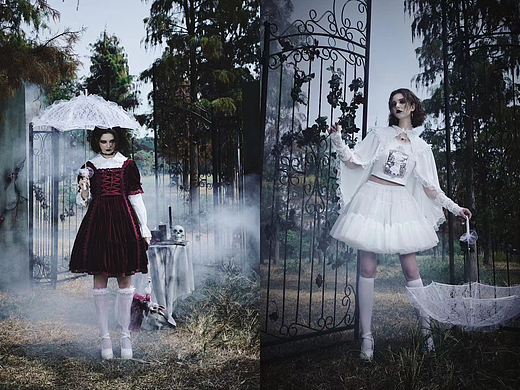 万圣节🎃来临！我们拍摄一组黑暗童话的形象主题片