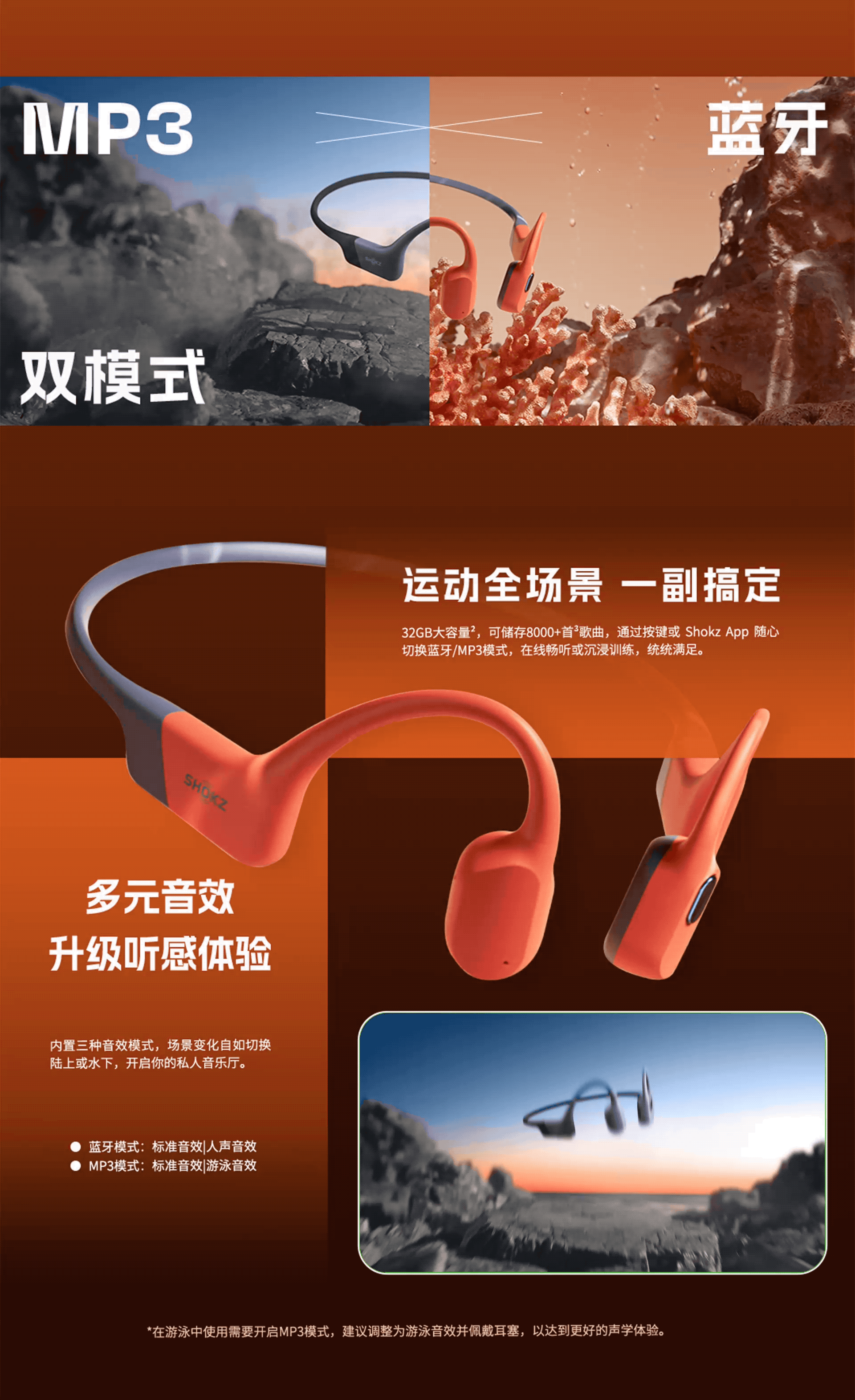 水陆无界｜SHOKZ OPENSWIM PRO 宣传视频（图ZMzc5NDY4NjEy） - 动画/影视 - 站酷设计师BCGI原创素材 - 站酷ZCOOL