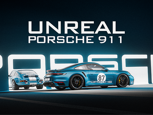 UE5 Porsche 911 Turbo S