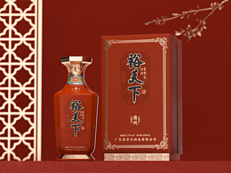 裕天下·唐风酒包装设计