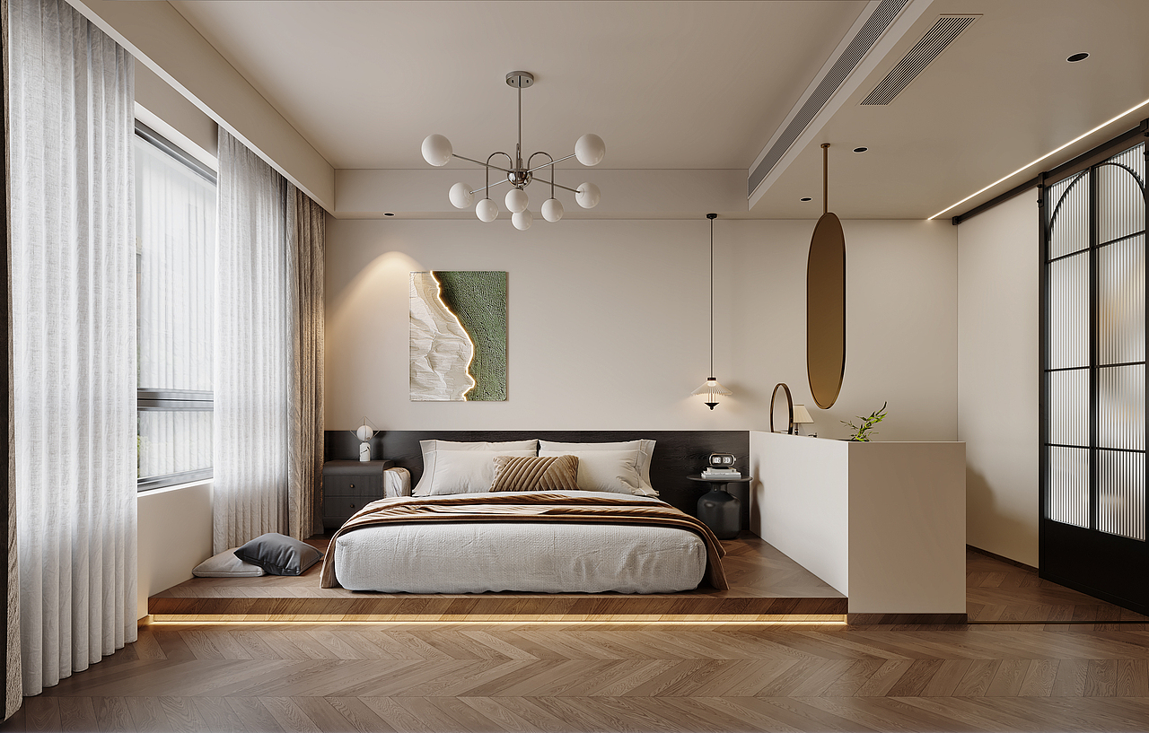 法式中古风卧室（图ZMzc5NDgwNTI4） - 家装设计 - 站酷设计师是丽丽啊wink原创素材 - 站酷ZCOOL