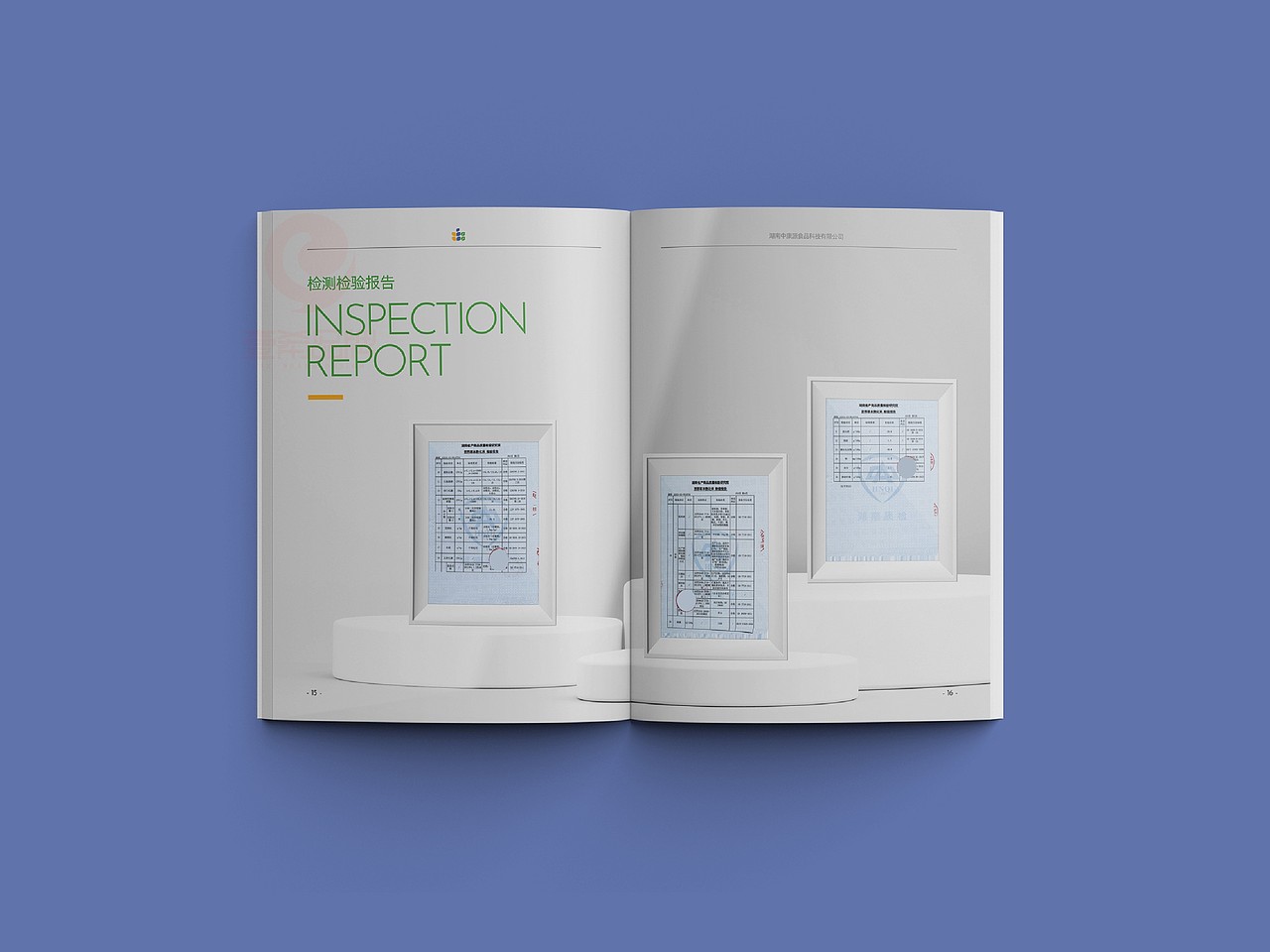 一希品牌设计---天然食品画册宣传册设计