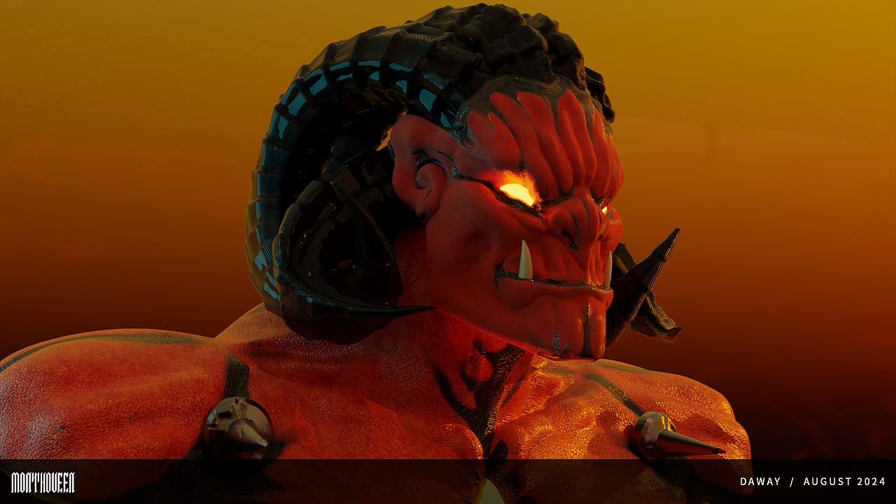 恶魔Monthveen blender练习