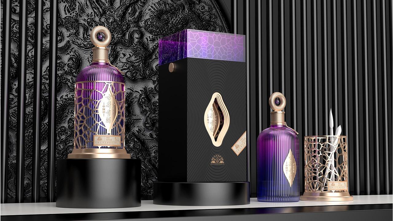 古井贡酒 · 紫气东来白酒包装设计 | 酒包装设计