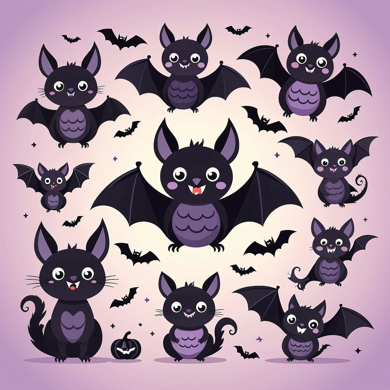 万圣节主题贴纸（图ZMzc5NDg4NzI0） - 图案 - 站酷设计师小鳳QWQ原创素材 - 站酷ZCOOL