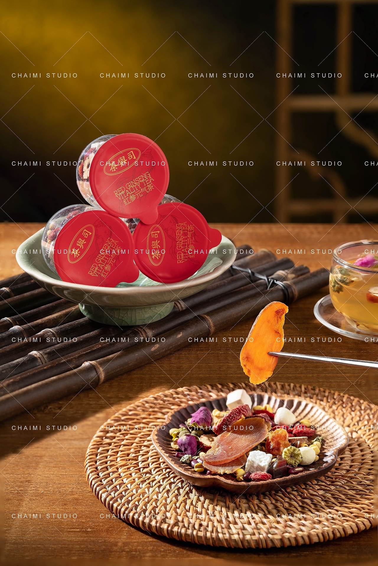 中式风格小罐茶拍摄 | 襄阳电商摄影