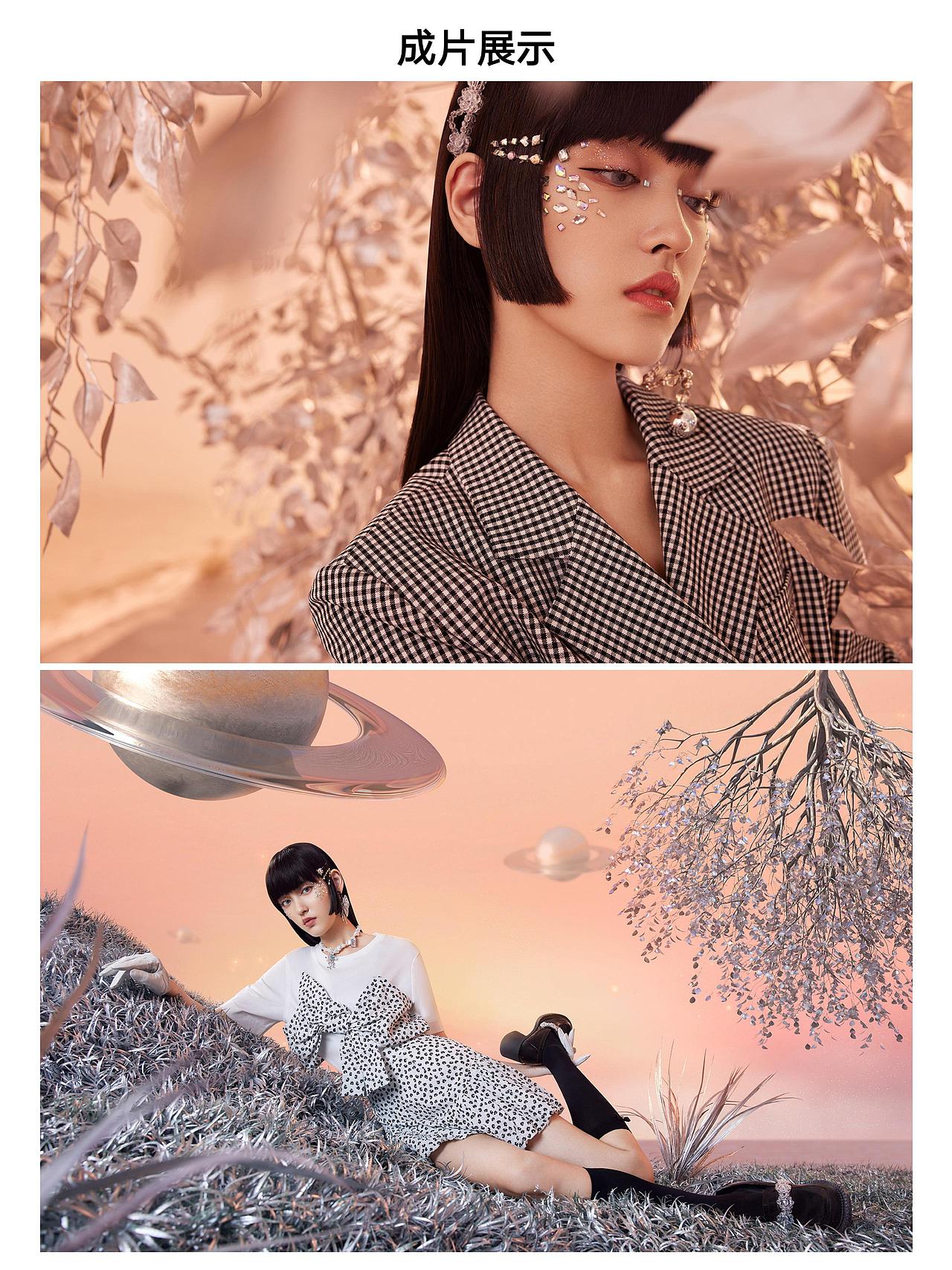 我们为时尚女装策划的一组三维大片分享|FIVE PLUS