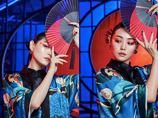 美妆摄影|我们拍摄的新中式美妆形象