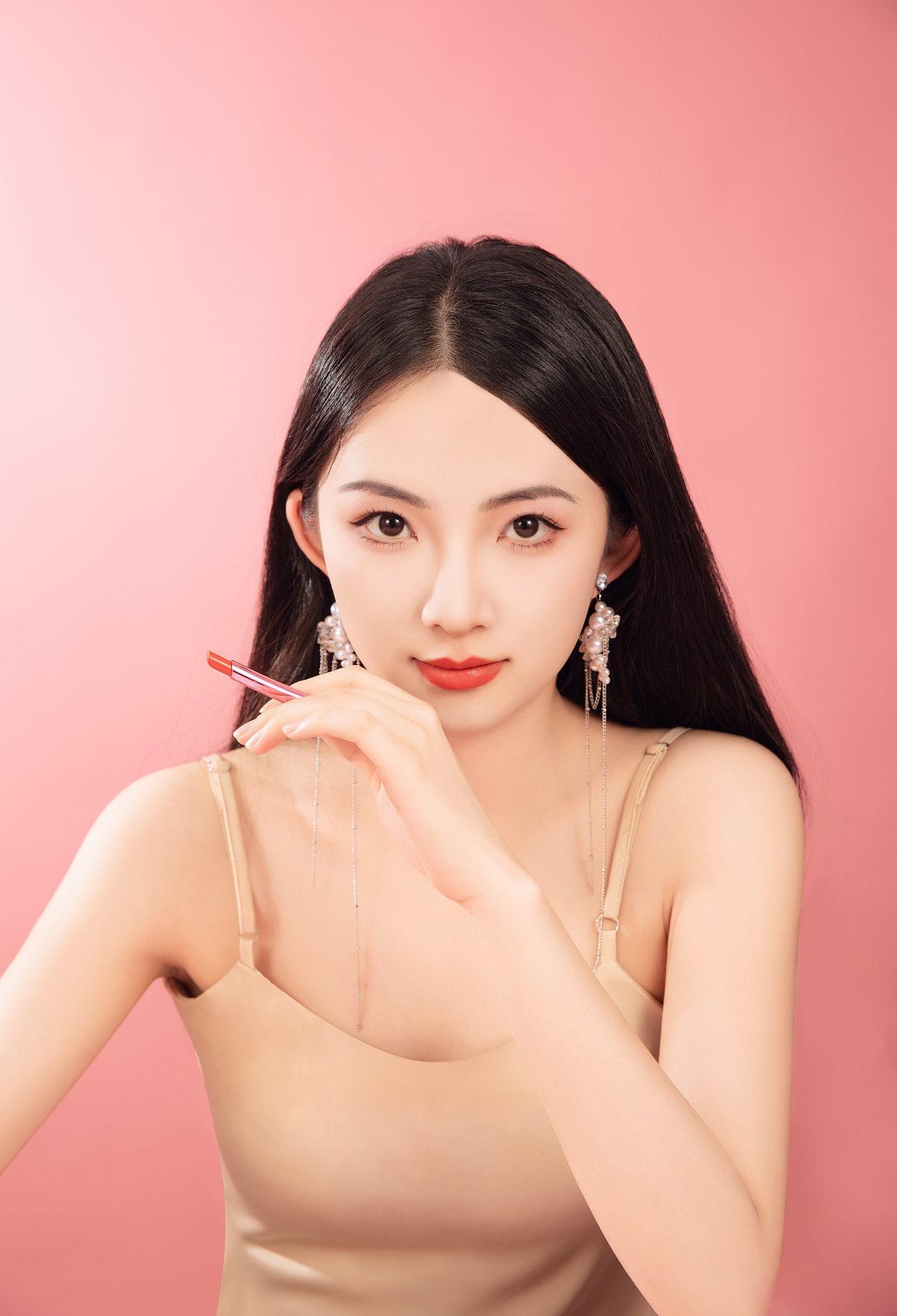 口红模特展示（图ZMzc5NTAxODg0） - 人像摄影 - 站酷设计师南宫霜序原创素材 - 站酷ZCOOL