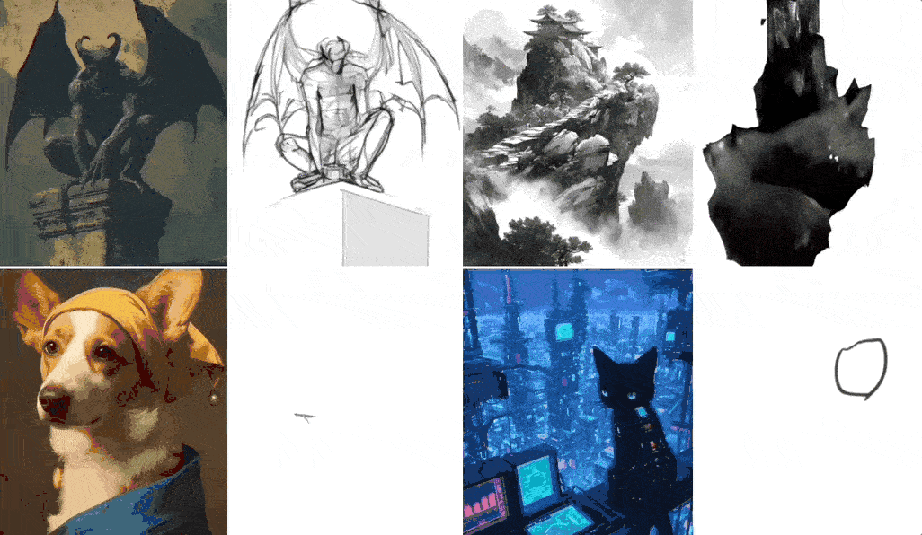 PaintsUndo:一键生成绘画全过程视频!