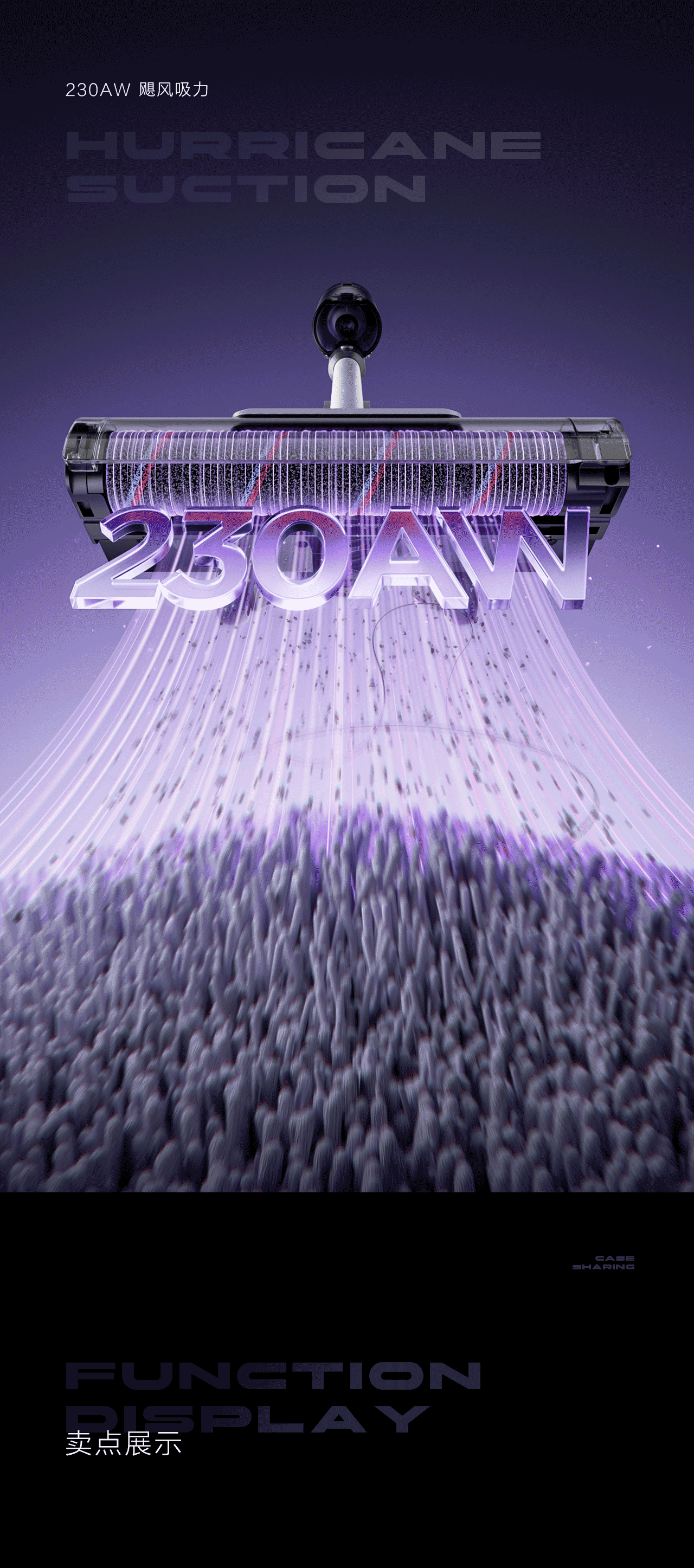 美的吸尘器Q9详情页案例展示（图ZMzc5NTA3NDI4） - 电商 - 站酷设计师裂奇视觉LEAXY原创素材 - 站酷ZCOOL