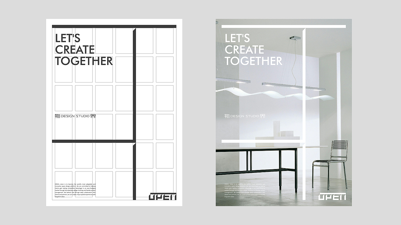 OPEN物界_建筑室内空间工作室logo/vi品牌形象设计(图ZMzc5NTEyMzcy) - 品牌 - 站酷设计师AJ宾果品牌设计原创素材 - 站酷ZCOOL
