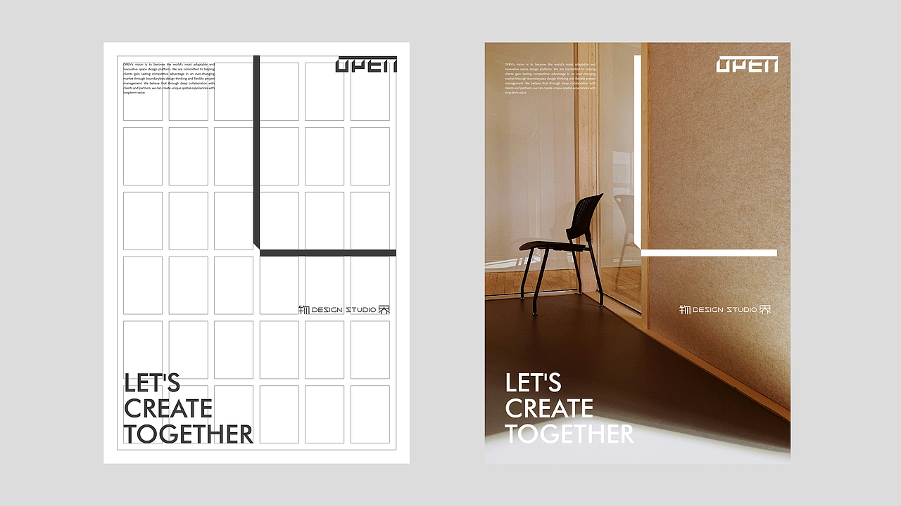 OPEN物界_建筑室内空间工作室logo/vi品牌形象设计(图ZMzc5NTEyMzgw) - 品牌 - 站酷设计师AJ宾果品牌设计原创素材 - 站酷ZCOOL
