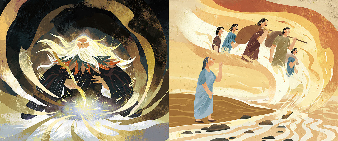 科普绘本《很久很久很久以前的中国》（图ZMzc5NTE5MTc2） - 绘本 - 站酷设计师JX简晰原创素材 - 站酷ZCOOL