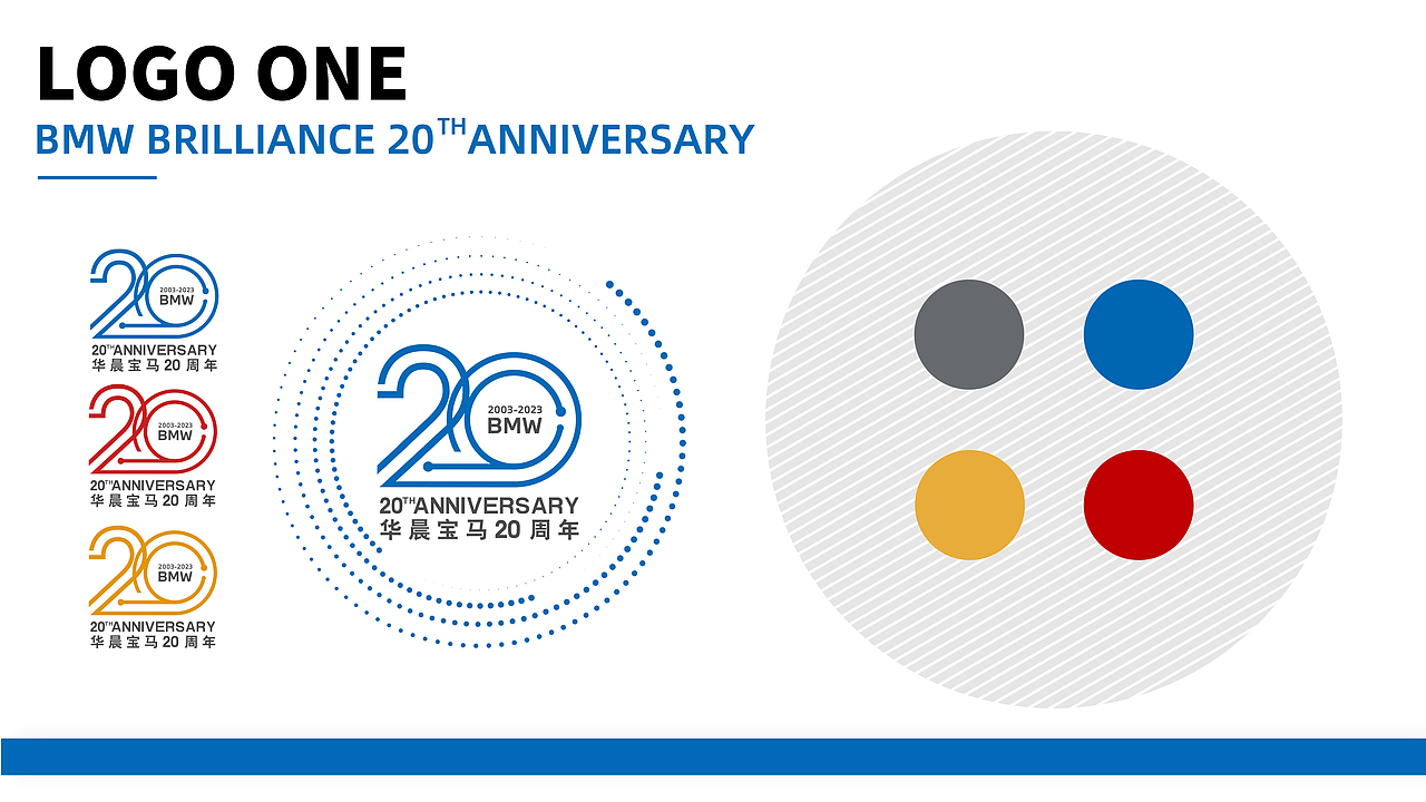 华晨宝马20周年活动logo