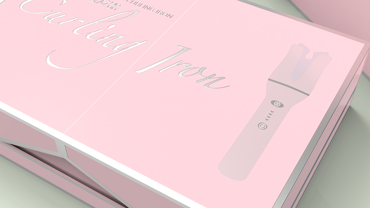 卷发棒礼盒-A-翻盖盒