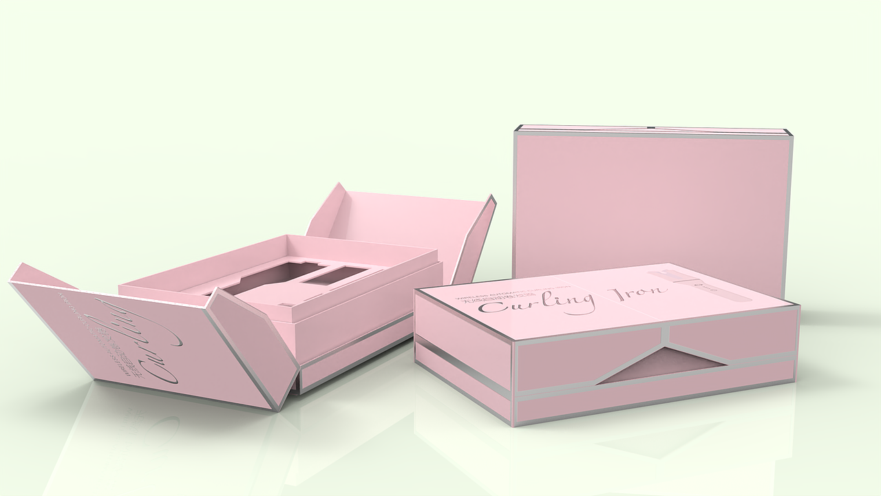 卷发棒礼盒-A-翻盖盒