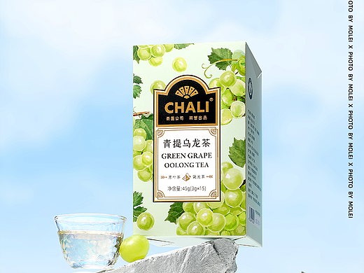 茶里|青提乌龙茶|原叶茶|袋泡茶|茶叶摄影|默雷