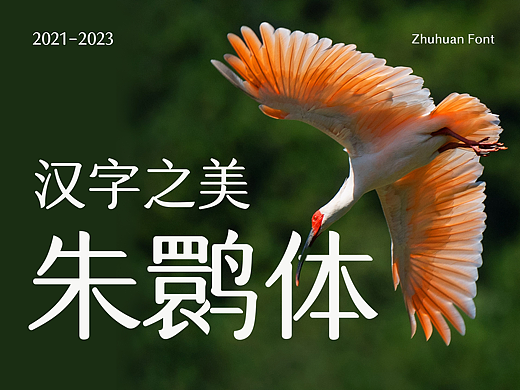 『汉字之美朱鹮体』