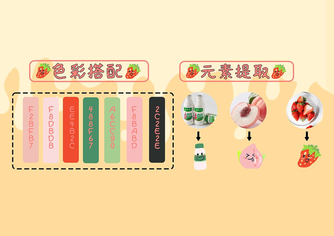 娃哈哈包装设计（图ZMzc5NTM0NDEy） - 商业插画 - 站酷设计师明月0714原创素材 - 站酷ZCOOL