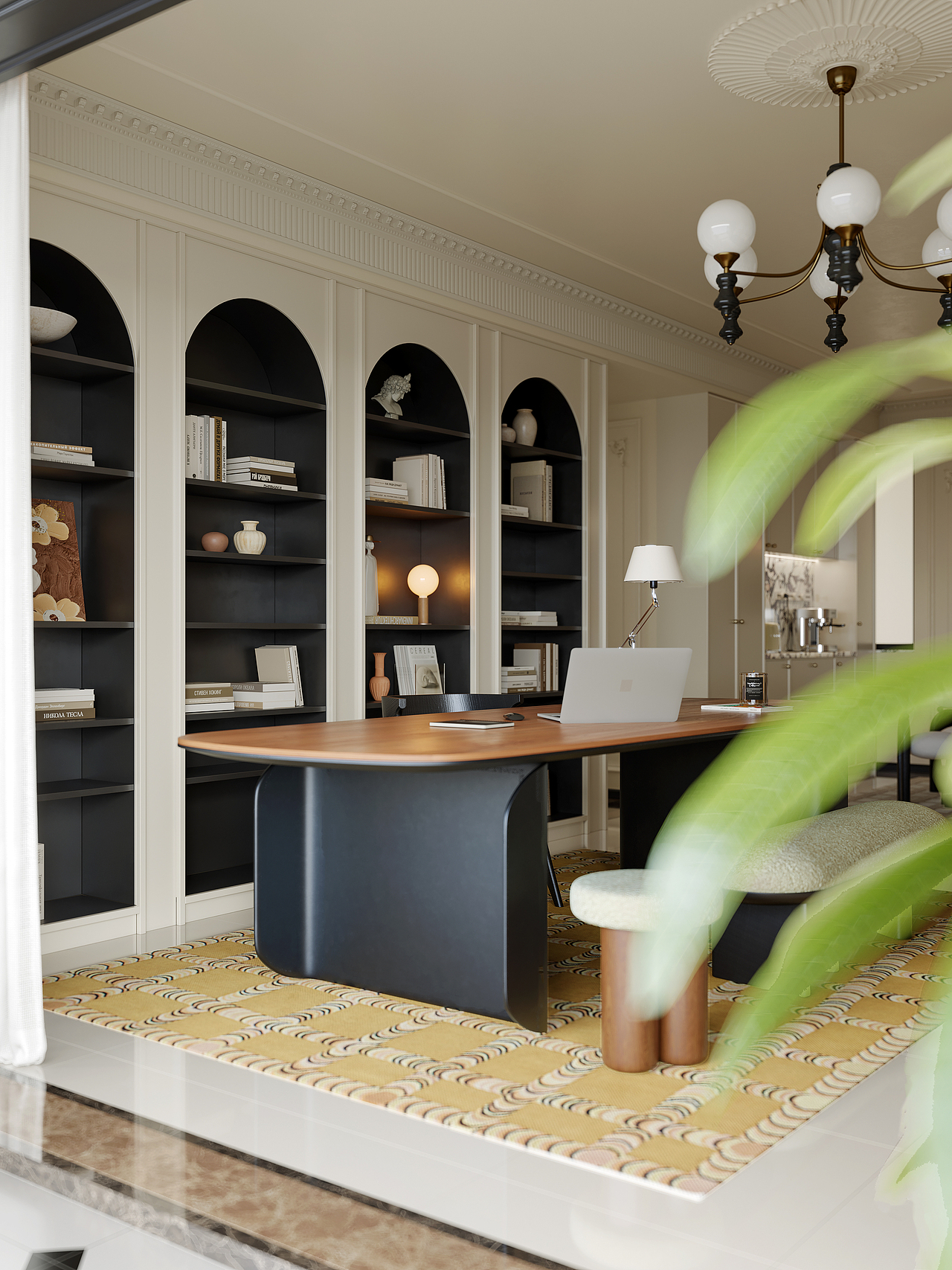 奶油风客餐厅 奶油风客厅