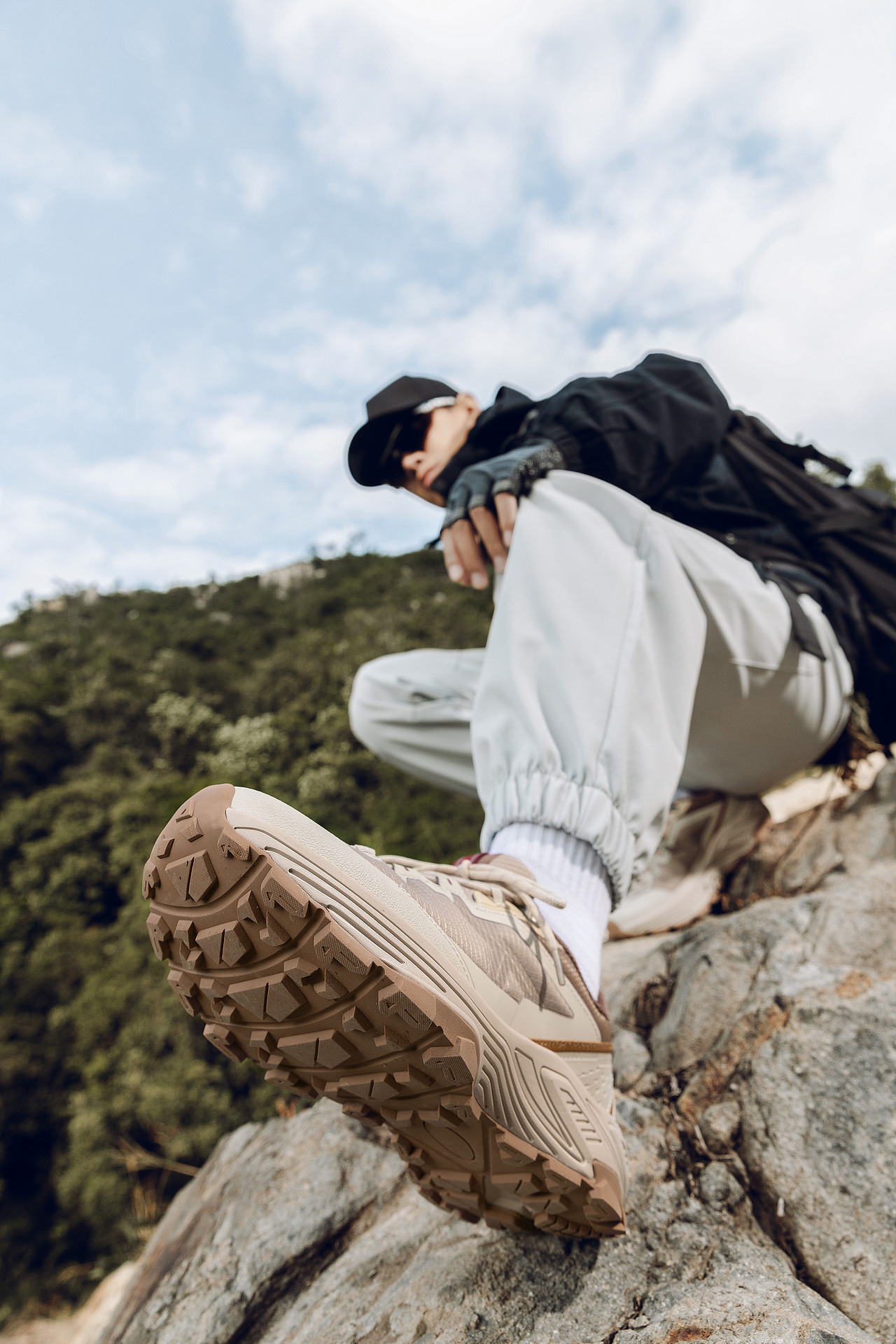 越野登山鞋拍摄