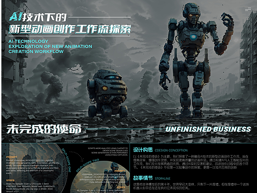 AI技术下的新型动画创作工作流探索