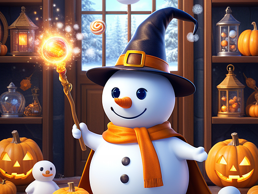 会魔法的雪王，奇幻世界的神秘传奇