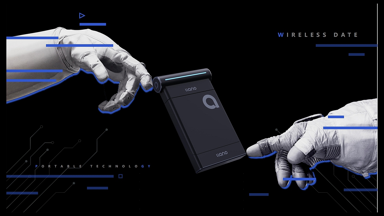 Wireless screen projector无线投屏器——概念设计（图ZMzc5NTYxNDg0） - 生活用品 - 站酷设计师云端漫步者原创素材 - 站酷ZCOOL