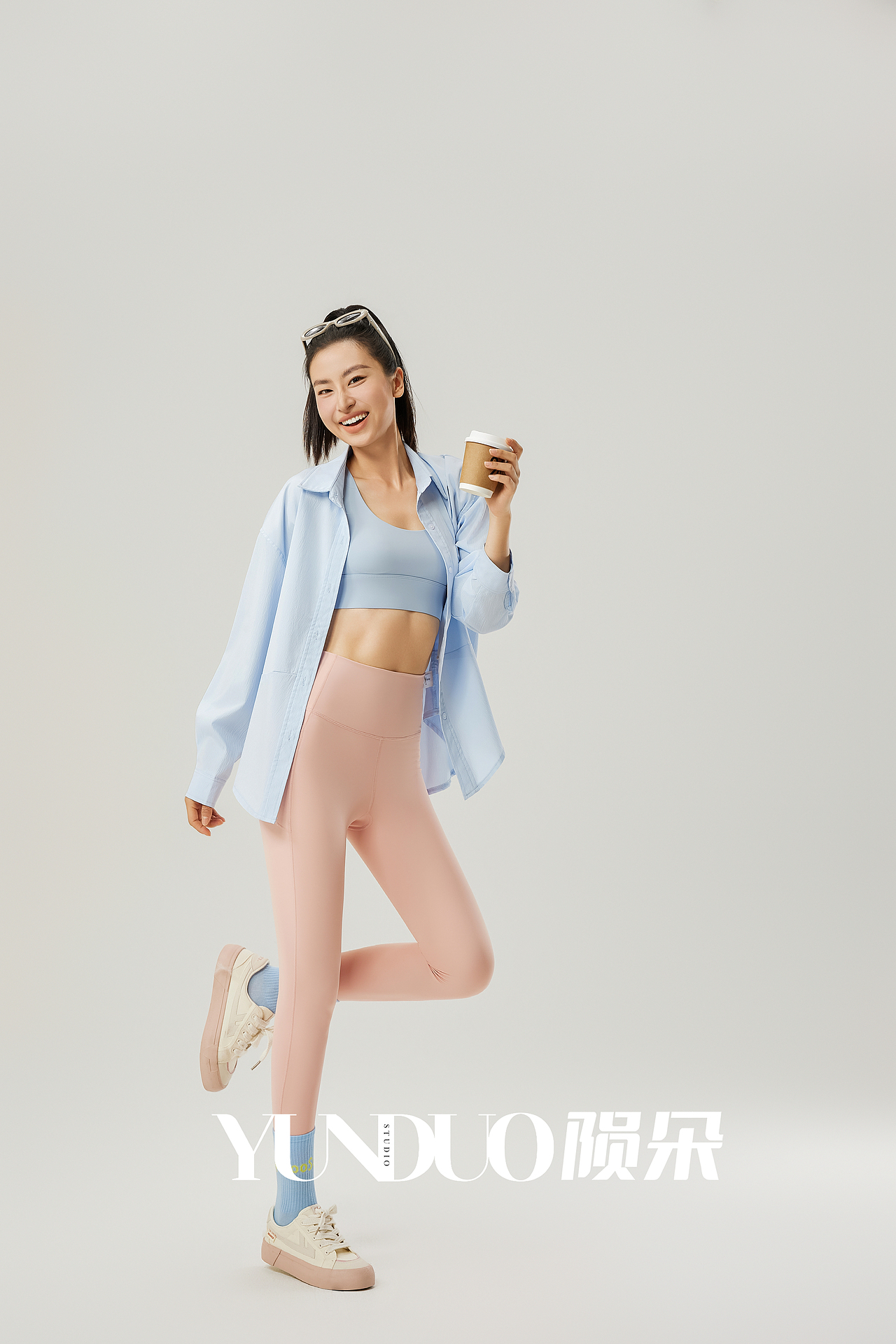 瑜伽裤 小黑裤 鲨鱼裤 女子运动裤拍摄案例