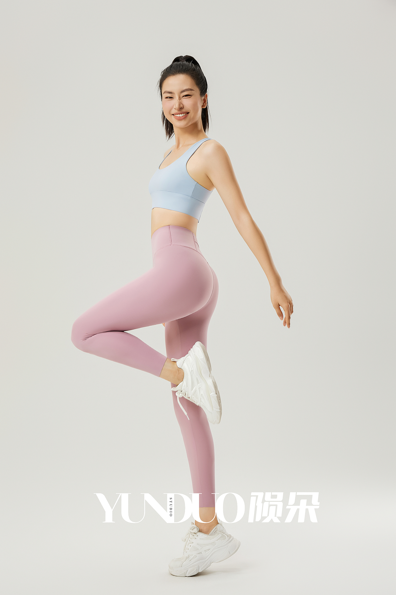 瑜伽裤 小黑裤 鲨鱼裤 女子运动裤拍摄案例