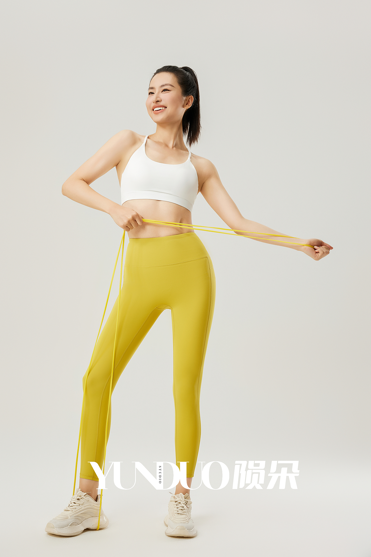 瑜伽裤 鲨鱼裤 瑜伽服拍摄案例