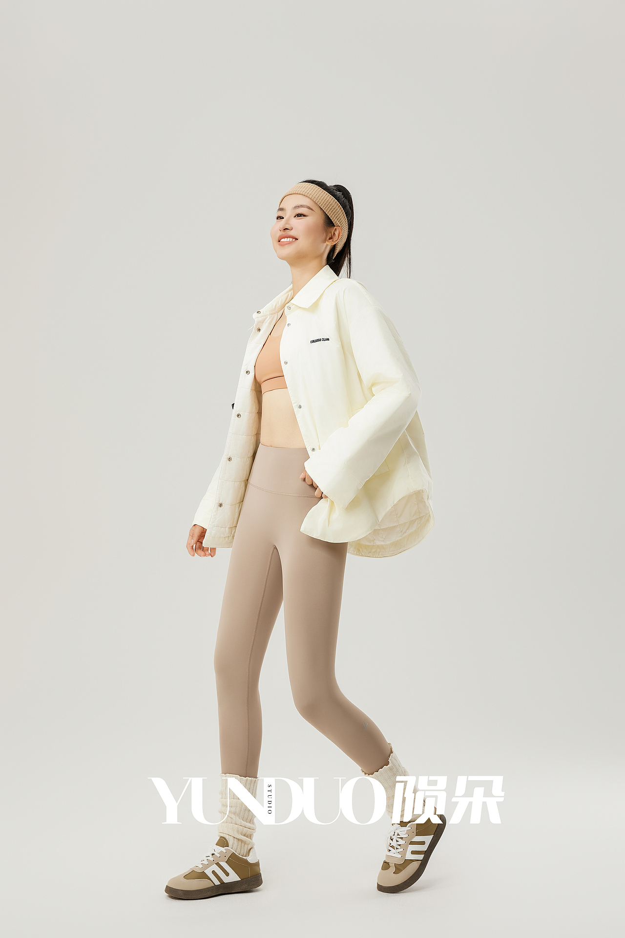 瑜伽裤 鲨鱼裤 瑜伽服拍摄案例