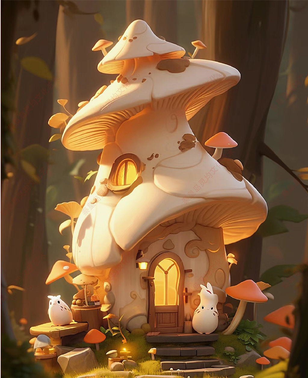 蘑菇小屋：不是童话，胜似童话的创意民宿