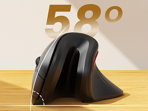 立式鼠标 亚马逊套图 渲染