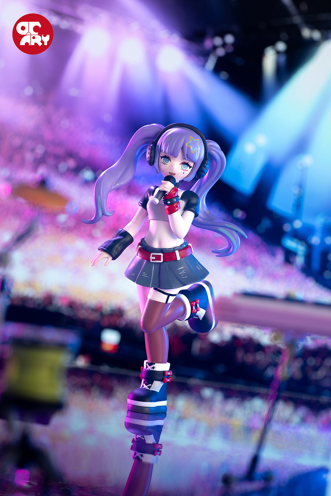 玩乐寻潮 女团盲盒PVC Haee girls系列公仔拍摄