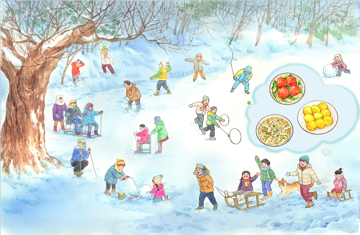 东北特色食物儿童绘本