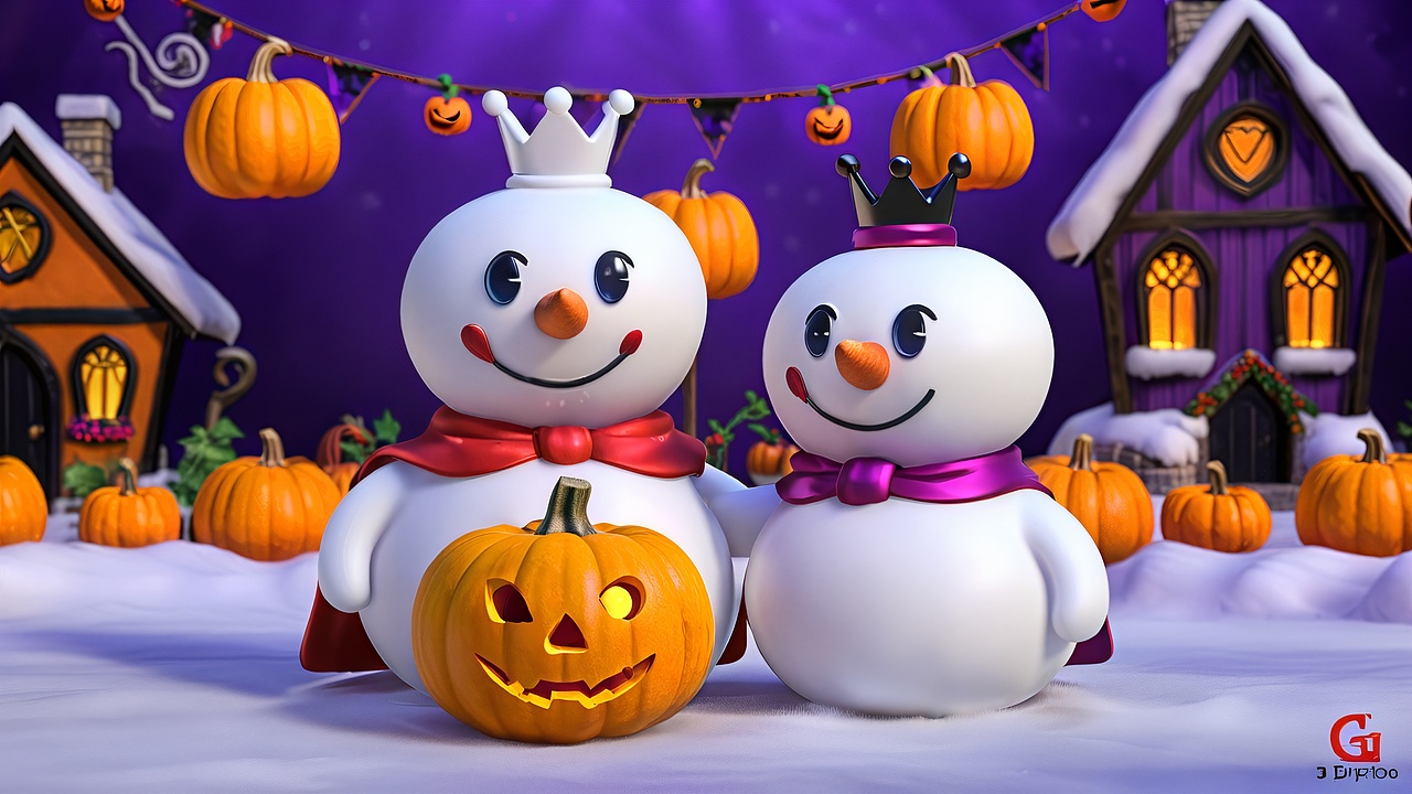 万圣节主题（图ZMzc5NTg4NzEy） - AI作品 - 站酷设计师小鳳QWQ原创素材 - 站酷ZCOOL