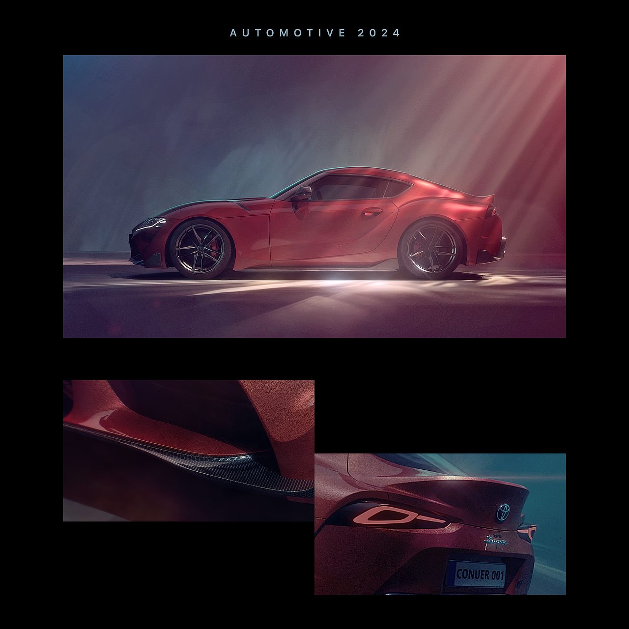 TOYOTA SUPRA（图ZMzc5NTg4OTg0） - 机械/交通 - 站酷设计师Conuer原创素材 - 站酷ZCOOL