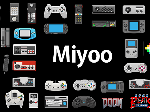 复古游戏机图标合集，一个 Miyoo 主题： Cosy