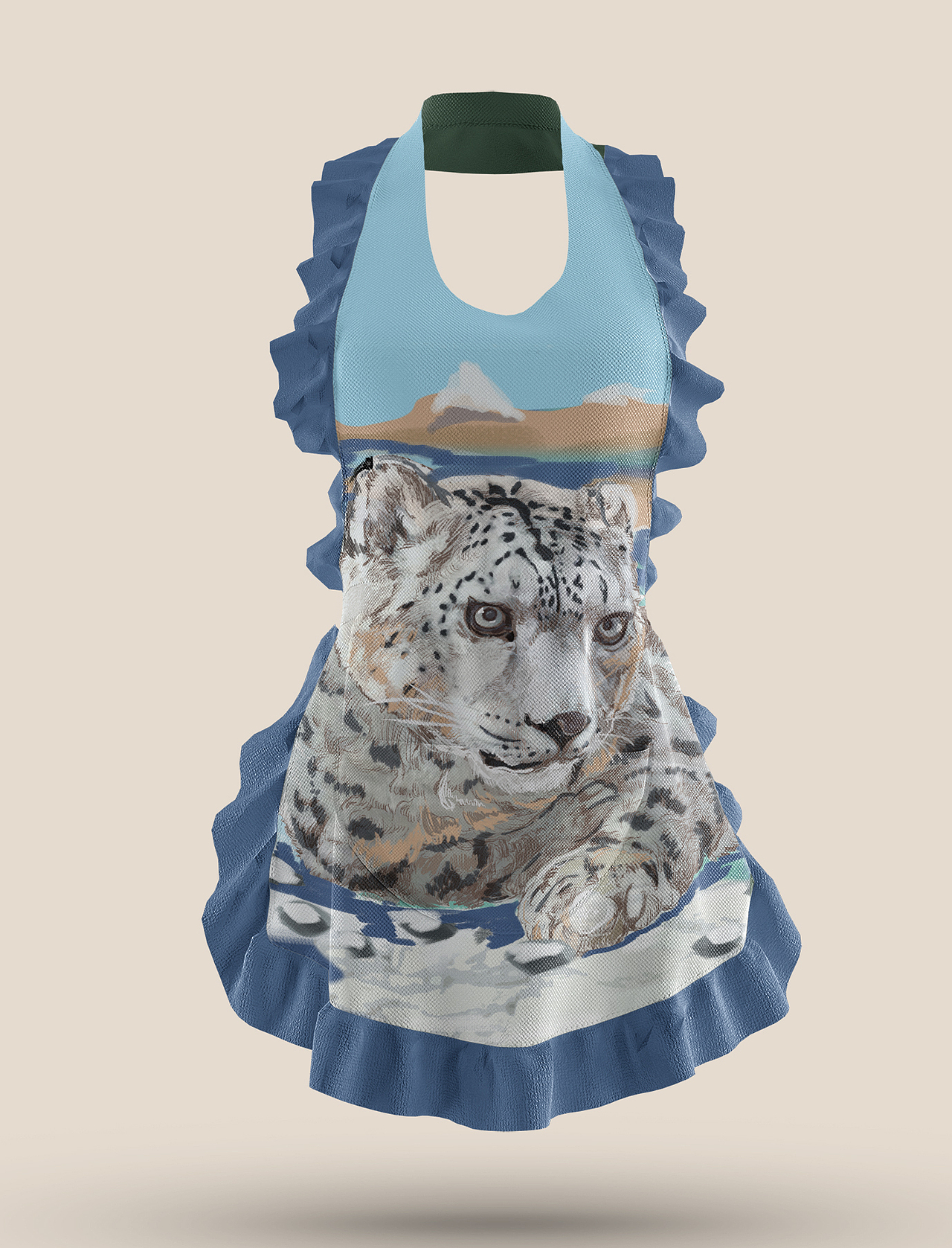 雪豹系列文创产品【你那里下雪了吗?】