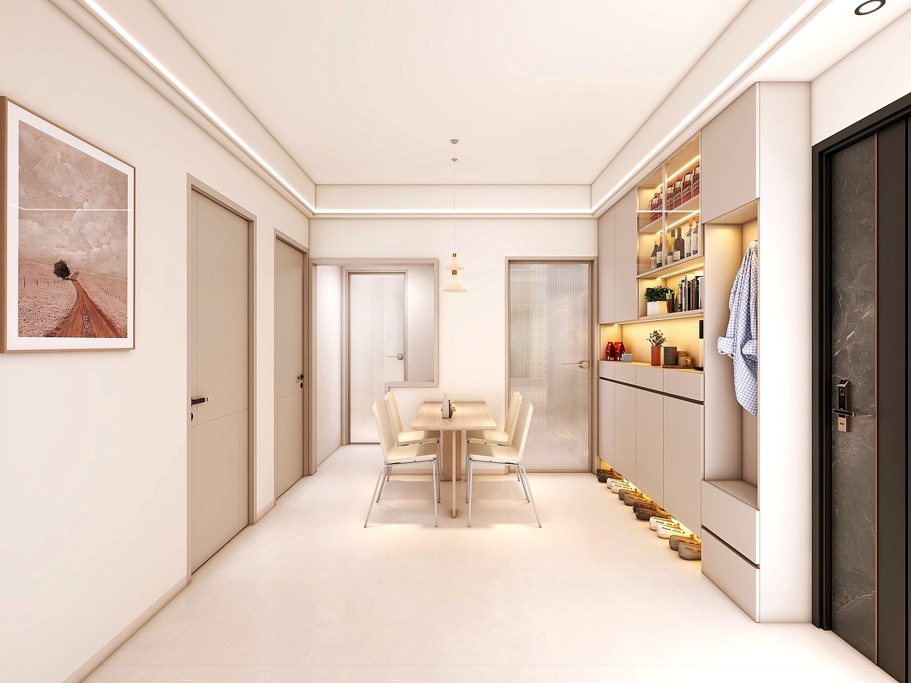 餐厅+玄关