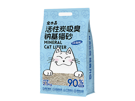 包装设计(猫砂)