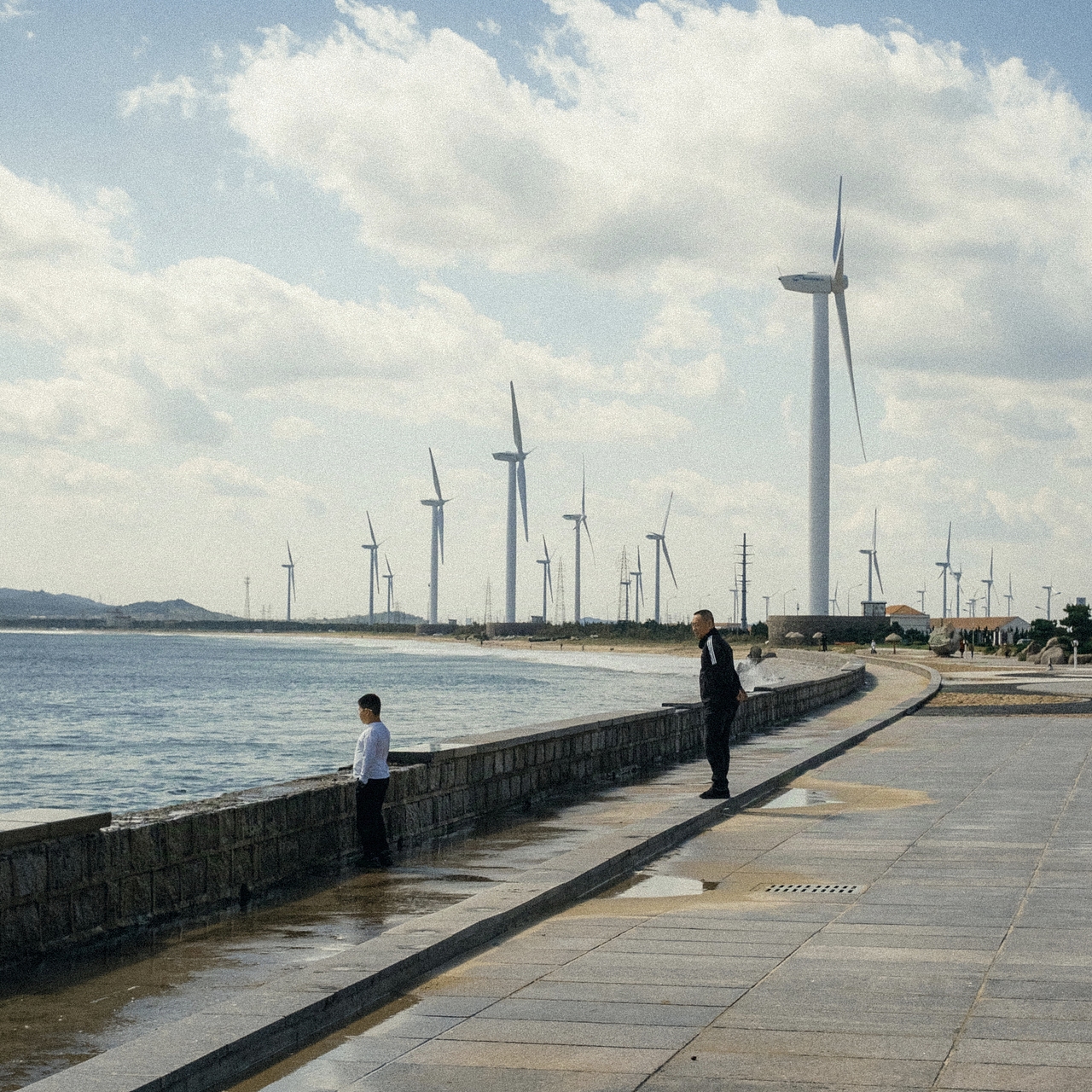 所有的蓝色都在取景器里