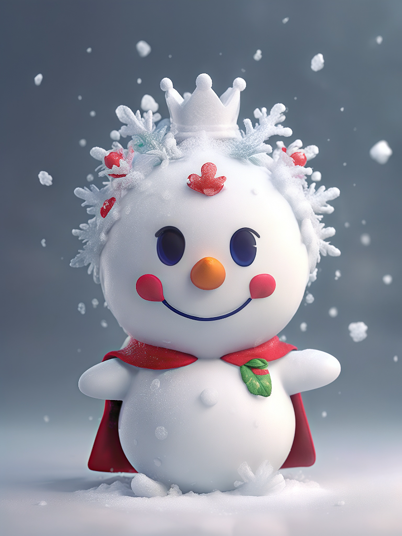 可爱小雪王