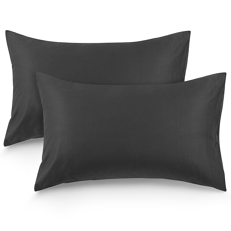 深灰枕套