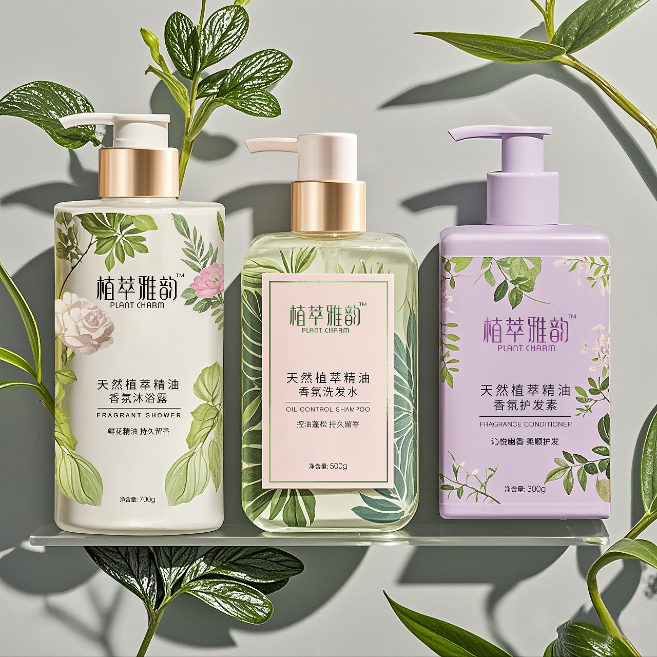 第1集 | 植萃雅韵 洗护包装设计方案